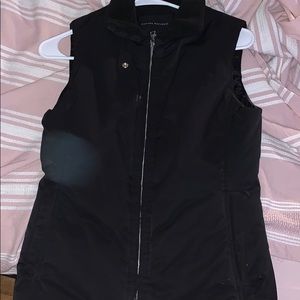 Banana Republic black winter vest size xs
